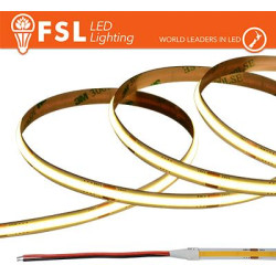 Striscia LED COB 5metri - IP20 4000K 24V 15W/m 1500lm/m CRI90