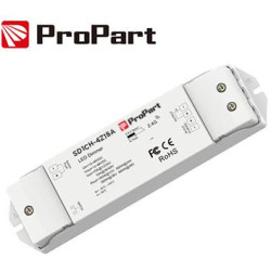 Dimmer receiver +push DIM12/24V, 1CH*10A/15A 12-48VDC RF2.4G
