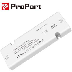 Driver LED 1CH 60W 24V a tensione costante