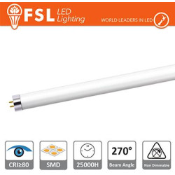 T5 LED Tube - 8W 700LM 4000K G5 PF0.5 Size:570x21mm