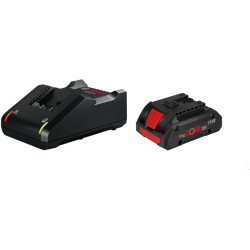 1600A01U7U,Set 1x batteria 18V 4.0Ah + Caricabatteria  18V-40