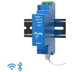 Shelly Pro 1 – IP Smart Relay Dry Contact DIN 1 Channel LAN/Wi-Fi/BT