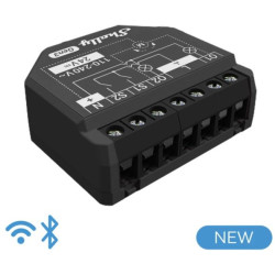 Shelly Plus 2PM Gen3 – Smart Shutter Relay 16A AC/DC Wi-Fi/BT/Matter + PM