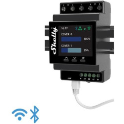 Shelly Pro Dual Cover/Shutter PM – PRO Shutter Controller + PM
