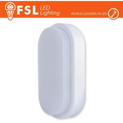 LED CEILING LAMP OVAL WHITE 15W 3000K 55*100*200 IP54