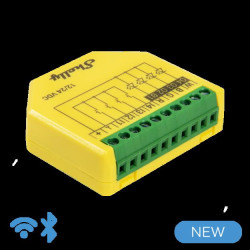 Shelly Plus RGBW PM – LED Strip Controller Wi-Fi/BT 12-24DC RGBW + PM