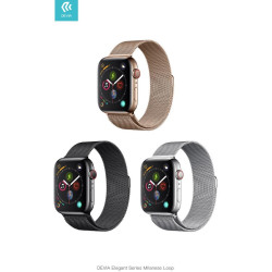 Band Apple Watch series 4 40mm Elegant Series Milanese Black