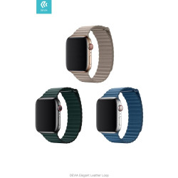 Bracket Apple Watch 4 series 44mm Elegant Leather Cape Cod B