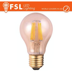 A60 - 6W 2200K 650LM 300º 60x102mm CRI80 E27 15.000H