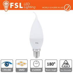 BT38 - 5,5W 3000K 180º 38X126mm CRI80 E14 15.000H