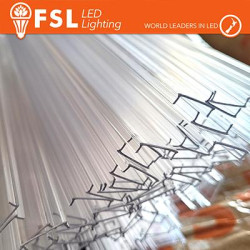CLEAR COVER for Angular aluminum profile - 2 meters