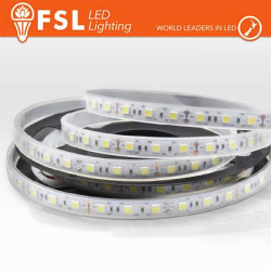 Strip LED 5m IP65 5050 24V - 12W/m 60led/m 3000K