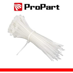 Fascetta elettricista nylon 4,8x300mm Bianco