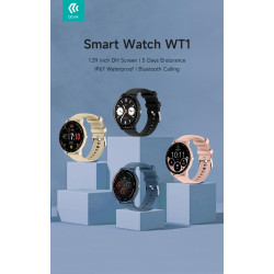 DEVIA Smart Watch WT1 APP DaFit Pink