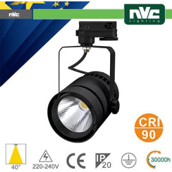 Track Light LED EUROTRACK - 50W 4000K 3000LM 40° CRI+90