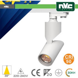 Traking Light LED EUROTRACK - 25W 3000K 2250LM 38° CRI+90