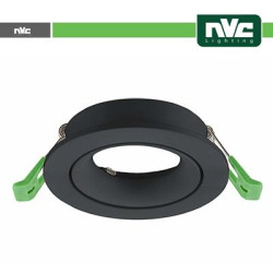 Adjustable Frame 75mm cut-out COLOR BLACK