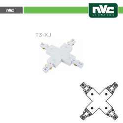 Connector  X  Track T3 - White Color