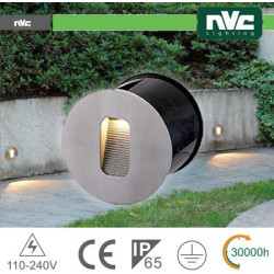 Recessed Wall Lights 4W 3000K IP65