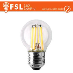 G45 - 4W 2700K 400LM 300º 45x75mm CRI80 E27 15.000H
