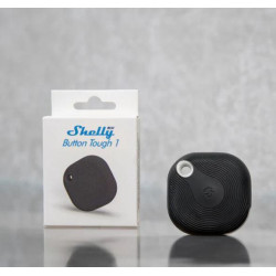 Shelly BLU Button Tough 1 Black – Smart Bluetooth Button IP54 Black