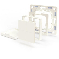Shelly BLU Wall Switch 4 (+Legrand Adapter) – Wall Bluetooth Button 4 Keys