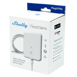 Shelly Flood Gen4 – Flood Sensor Wi-Fi/Zigbee/BT Gen4 + 2m Cable