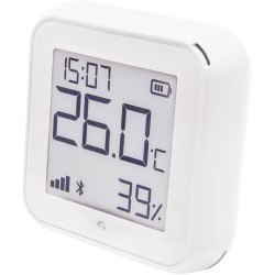 Shelly Temperature & Humidity Sensor Wi-Fi + Bluetooth with Display Gen3 White