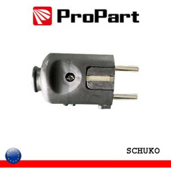Spina schuko polybag nera