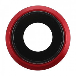 Back Camera Bezel with Lens for iPhone 8, Red