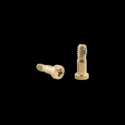 Charging Port Screws for iPhone 8 Plus, Gold (2pcs)