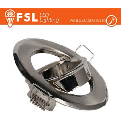 Adjustable bezel, 70mm hole, NICKEL finish