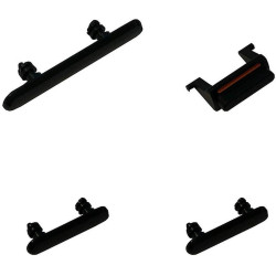 Volume+Mute+Power On/Off Button for iPhone XR, Black