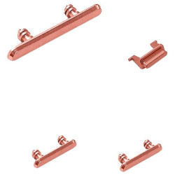 Volume+Mute+Power On/Off Button for iPhone XR, Coral