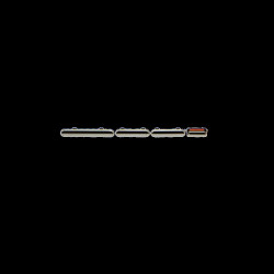 Volume+Mute+Power On/Off Button for iPhone XS, Silver