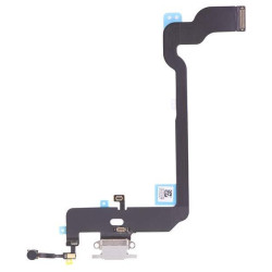Charging Port Flex Cable for iPhone XS, Silver