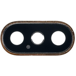 Back Camera Bezel with Lens for iPhone XS MAX, Gold