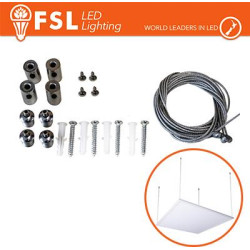 2x - Suspension Kit Universal LED Panel