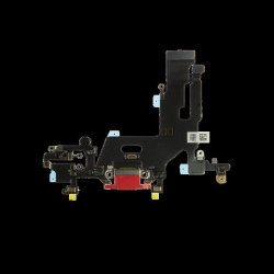 Charging Port Flex Cable for iPhone 11, Red
