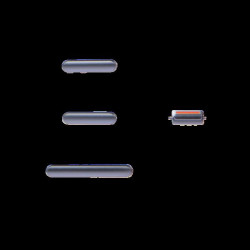Volume+Mute+Power On/Off Button for iPhone 11, Purple