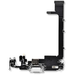 Charging Port Flex Cable for iPhone 11 Pro, White