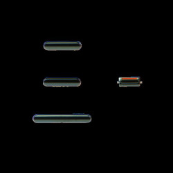 Volume+Mute+Power On/Off Button for iPhone 11Pro,MidNt Green