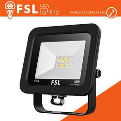 Flood Lights Black 10W - 4000K 115° IP65