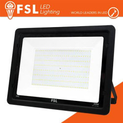 Flood Lights Black 200W - 6500K 115° IP65