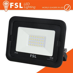 Flood Lights Black 30W - 4000K 115° IP65