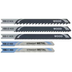 STA27040-XJ,5 Lame legno e metallo miste - Attacco a U