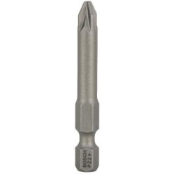 2607001577,Bit Extra Hard viti Pozidriv intaglio a croce PZ2 L. 49 mm, 3pz