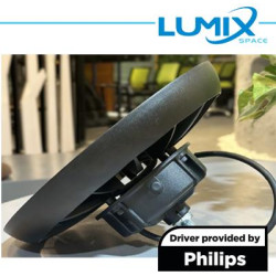 Faro industriale 100w 160lm/w IP65 50.000h - Driver Philips